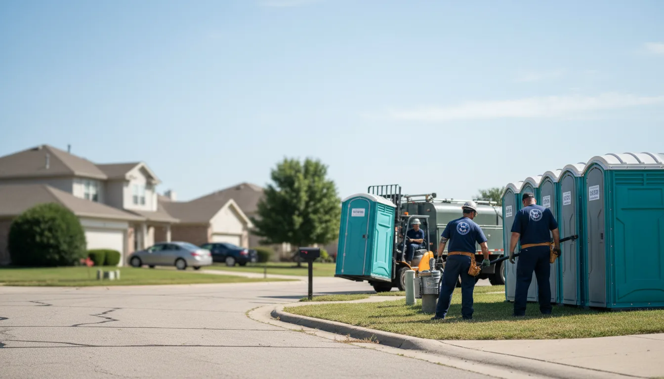 Porta Potty Rental in Fort Mckavett, TX near me